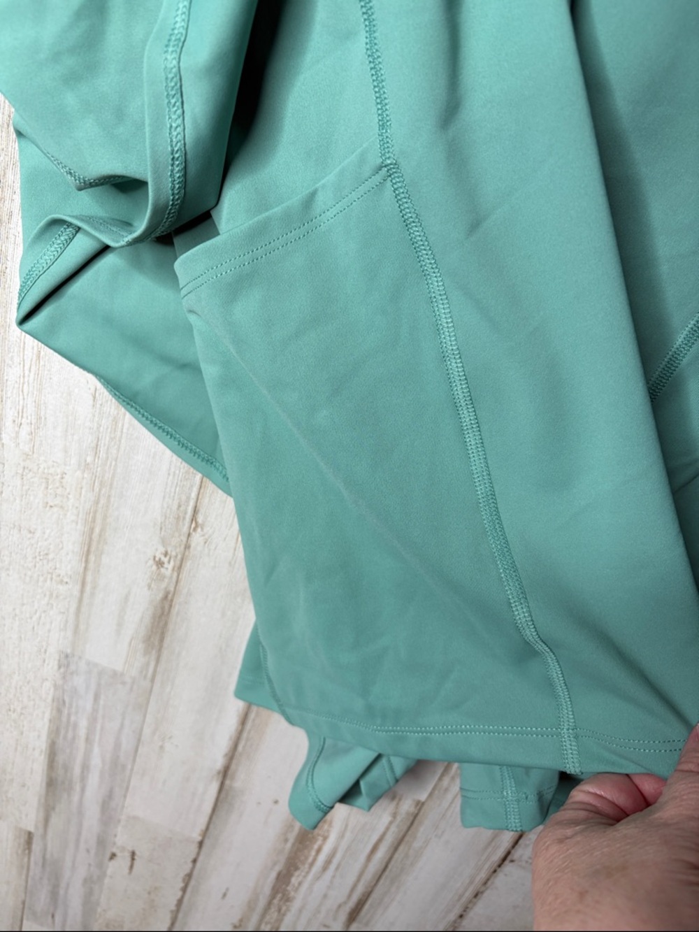 Old Navy Womens Extra High-Waisted PowerSoft Pleated Sage  Skort Plus Size 4X - Picture 7 of 15